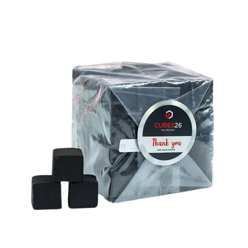 Carbón Blackcoco's 1kg 26mm con prensado de leña de coco premium