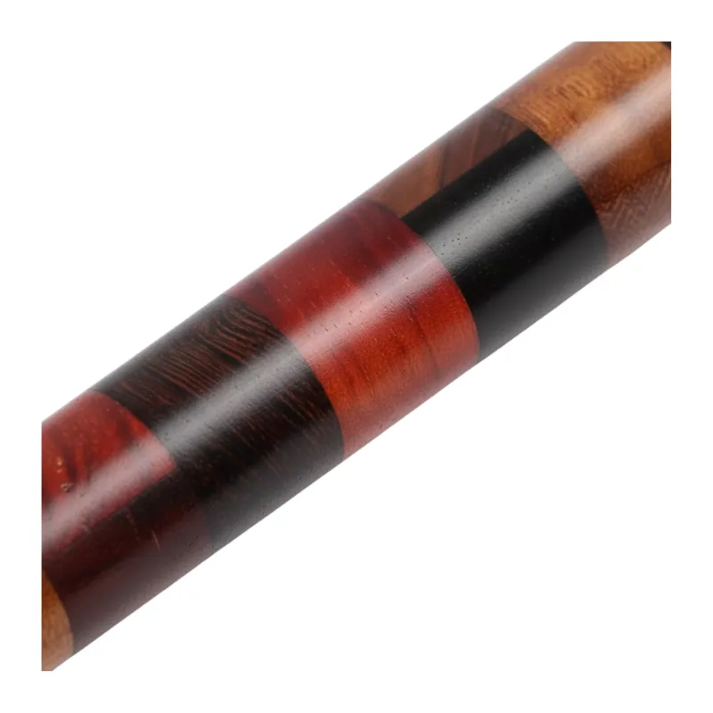 Boquilla Wookah Wooden Standard de 28 cm en madera noble reforzada con acero inoxidable mosaic