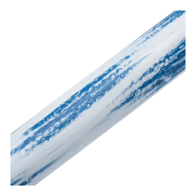 Boquilla Wookah Wooden Standard de 28 cm en madera noble reforzada con acero inoxidable white