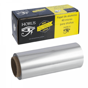 PAPEL ALUMINIO HORUS 25 MTS 40 MICRAS
