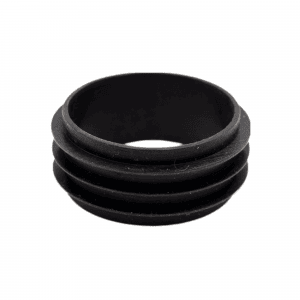 Junta goma negra base 4cm para shishas con encaje tradicional y sello firme