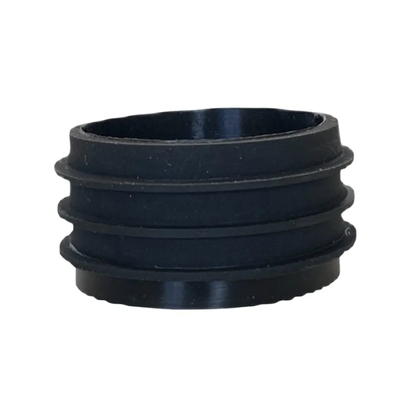 Junta goma negra base 4cm para shishas con encaje tradicional y sello firme