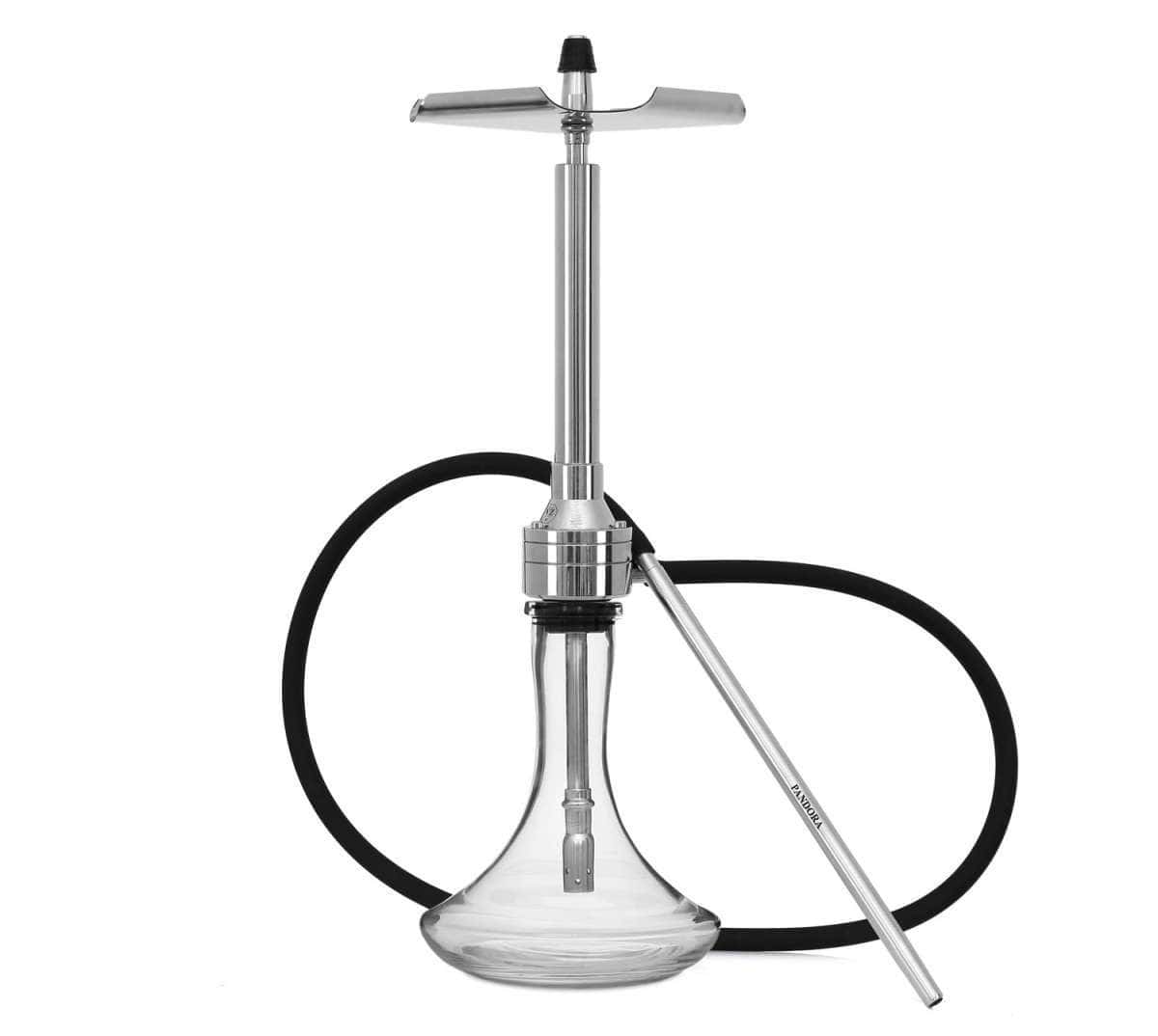 Cachimba VZ Hookah Pandora en acero inoxidable con estética steampunk y purga especial