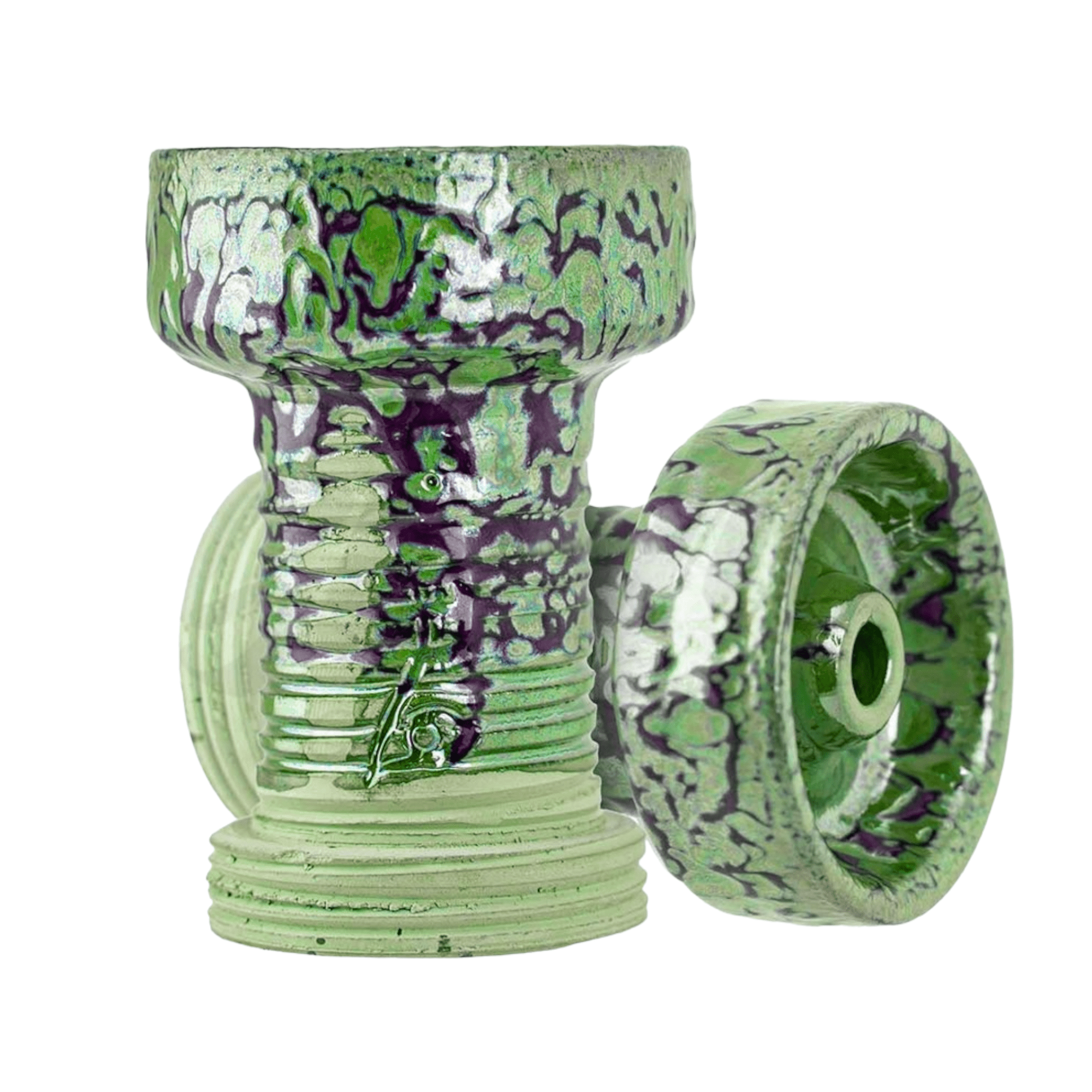 Cazoleta Berraca Grün Joker de barro verde para shisha