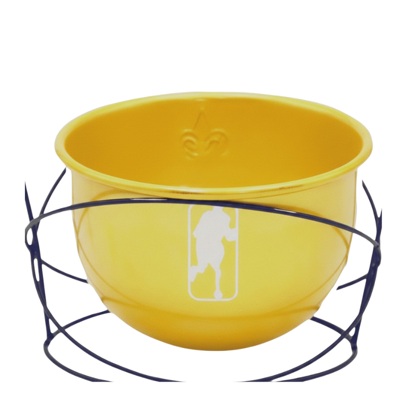Carbonera Wire Kobe para cachimba en aluminio anodizado con mango de cuerda integrada inspirada en la NBA