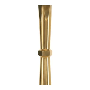 Cachimba VZ Hookah Brass en latón premium con purga única y sonido de taser