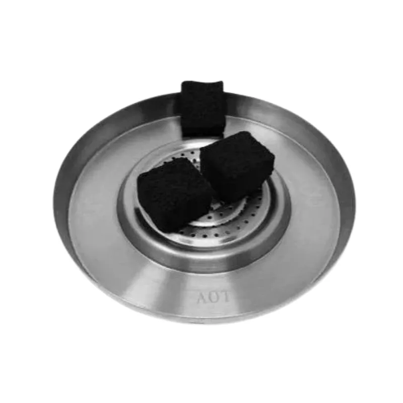 Gestor de calor AOT Plato Provost extragrande con sistema plato y screen todo en uno para cachimba carbon