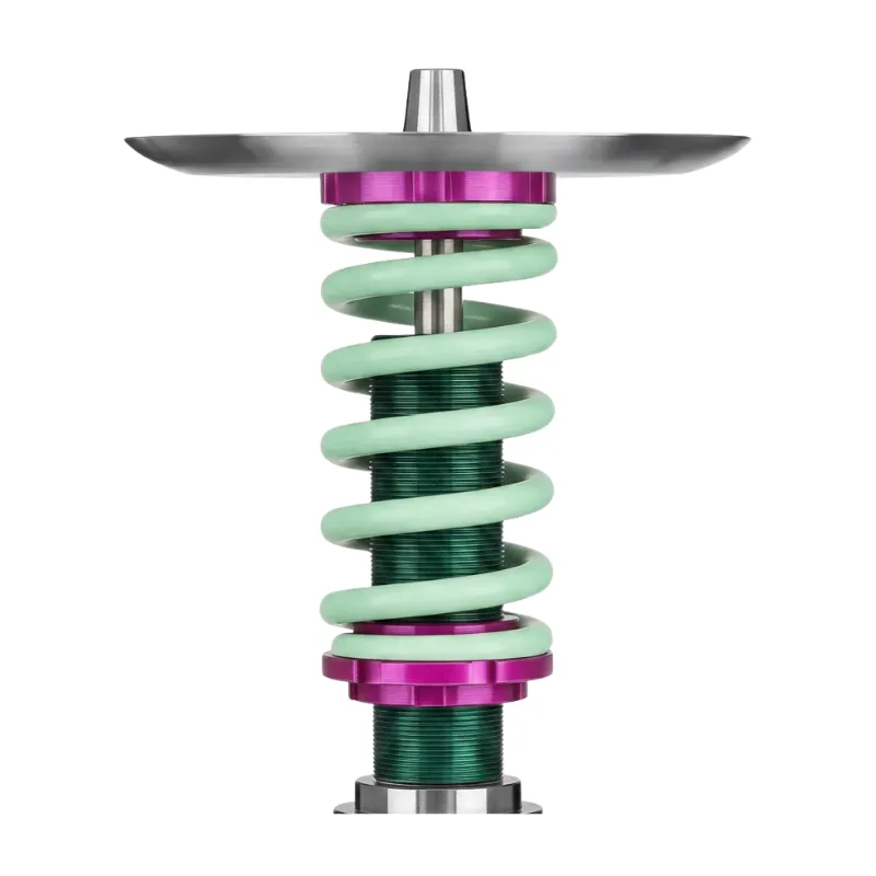 Cachimba Shi Carver Static rusa inspirada en el mundo del motor con mástil en forma de amortiguador, cámara de acero inoxidable y aluminio anodizado