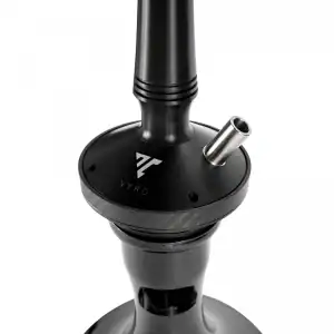 Cachimba Moze x Vyro Noir colaboración exclusiva con acero V2A, carbono y polioximetileno