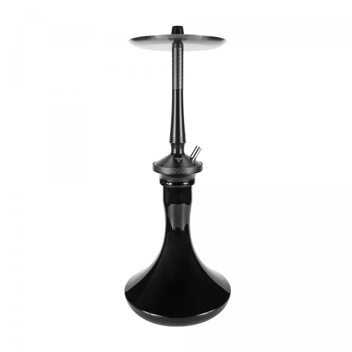 Cachimba Moze x Vyro Noir colaboración exclusiva con acero V2A, carbono y polioximetileno