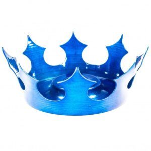 plato corona hookah master azul
