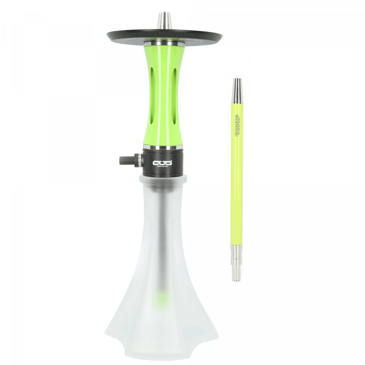 Cachimba OVO Dope 360 Neo White rusa de acero inoxidable con purga vertical flotante