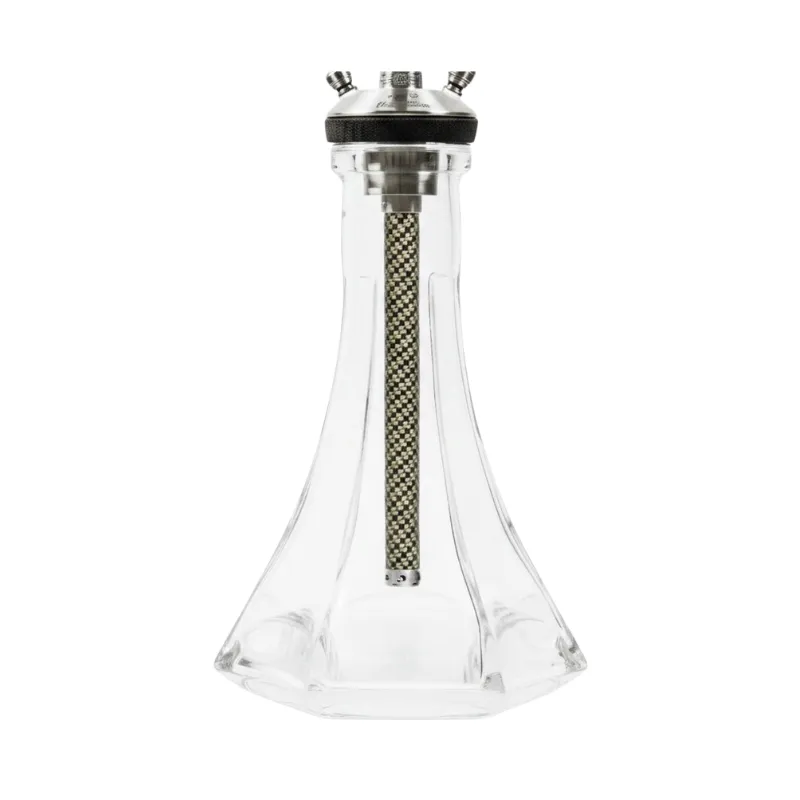 Cachimba RF Carbono rusa de fibra de carbono con cámara de acero V2A