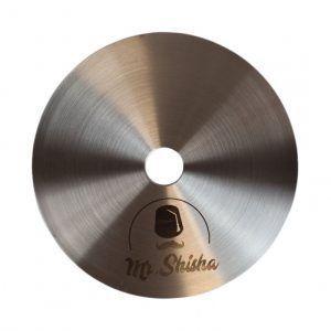 Plato Mr Shisha Mini Khalifa en acero inoxidable para crear la purga cascada silver