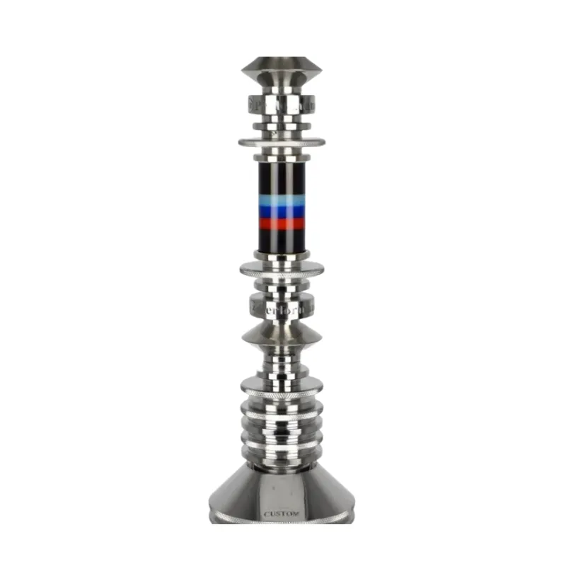 Cachimba VZ Hookah Limited Edition Performance M en acero V2A con diseño inspirado en el motor mastil