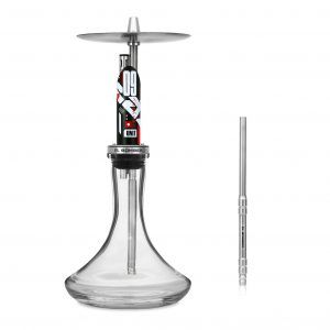 Cachimba El Bomber Igla Unit 09 diseñada por tatuadores con acero AISI 304 y base diamante