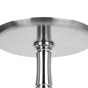 Cachimba Moze Varity Lounge Silver Frosted con base de cristal soplado y mástil de resina acrílica