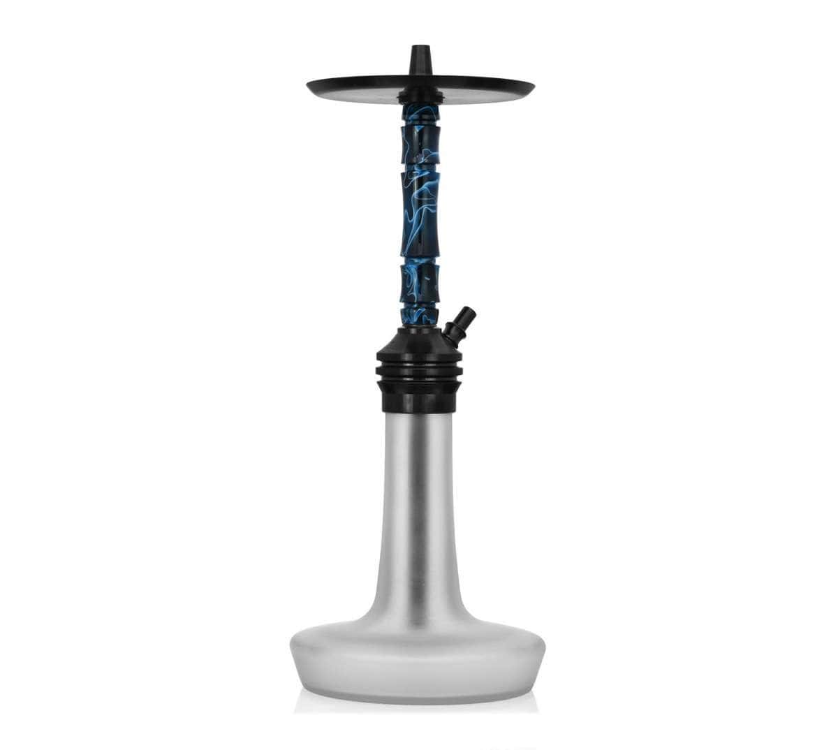 Cachimba Moze Varity Lounge Black Frosted con base de cristal soplado y mástil de resina acrílica