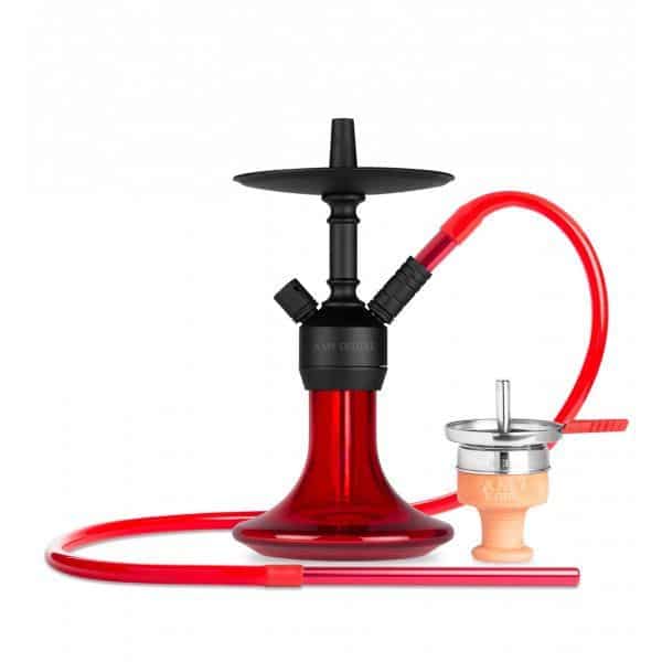Cachimba Amy Deluxe Jewel S de 43 cm en aluminio alta calidad con sistema KlickSystem y cámara tradicional