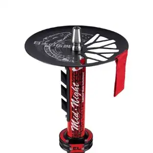 Cachimba El Bomber Midnight inspirada en club callejero japonés con purga por tubos de escape en acero inoxidable