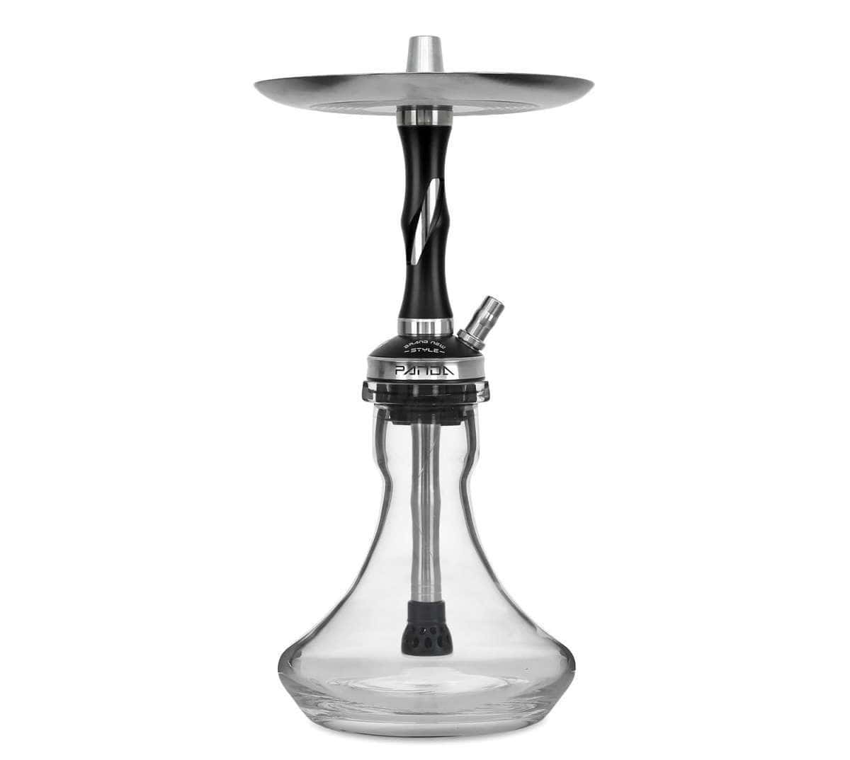 panda hookah window black