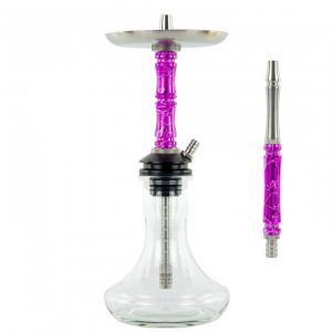 Cachimba Moze Breeze Two en acero inoxidable con mástil de resina intercambiable
