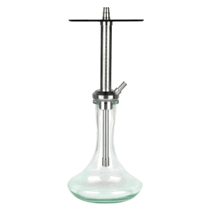 Cachimba Fumant Tapa fabricada en acero inoxidable de primera calidad de 65 cm con cámara tradicional cerrada, tiro abierto, purga en forma de X hipnotizante, tubo de inmersión con difusor desmontable y base rusa ovni en The Good Shisha