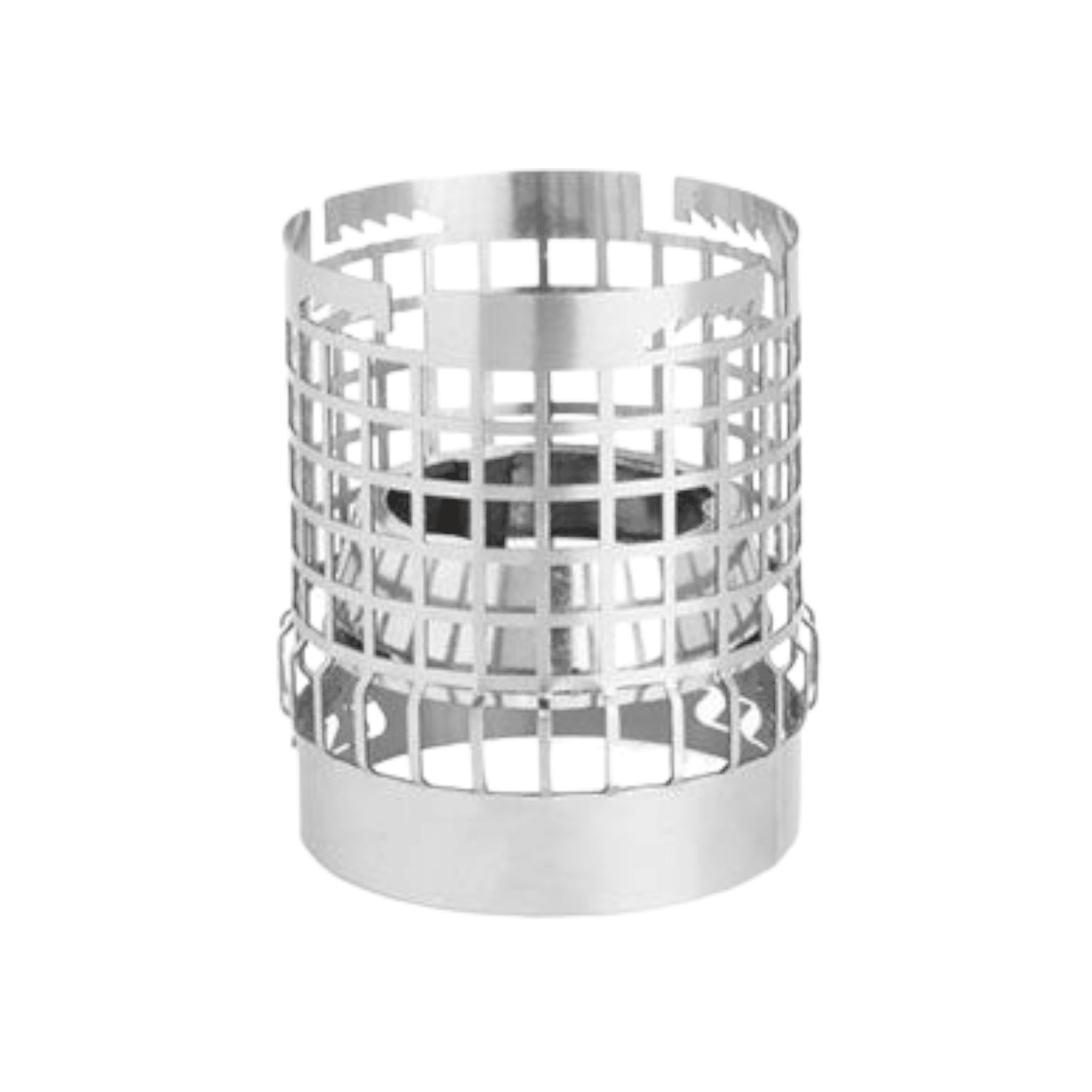 Gestor de calor REO en metal de alta resistencia con jaula y tapa superior para cachimba