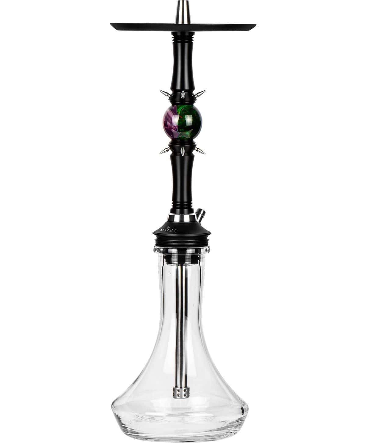 Cachimba Moze Sphere 2 completa con base tipo rusa y esfera de madera
