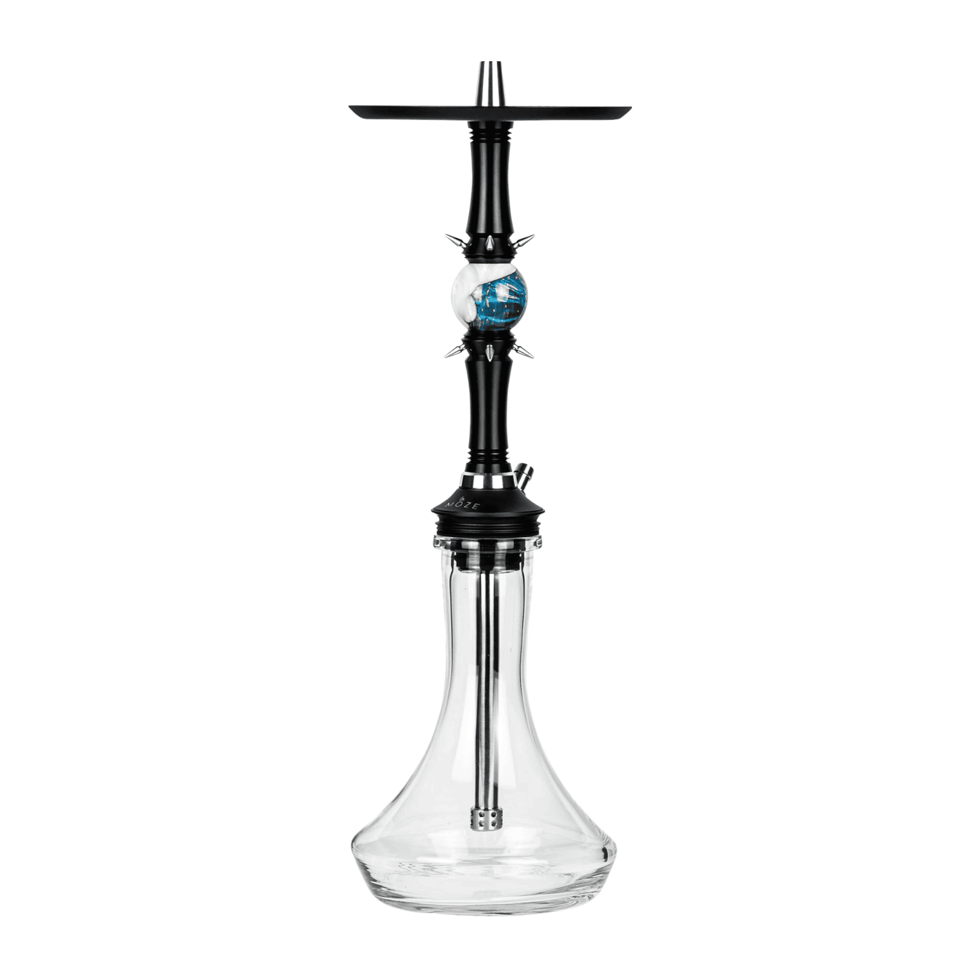 Cachimba Moze Sphere 2 completa con base tipo rusa y esfera de madera