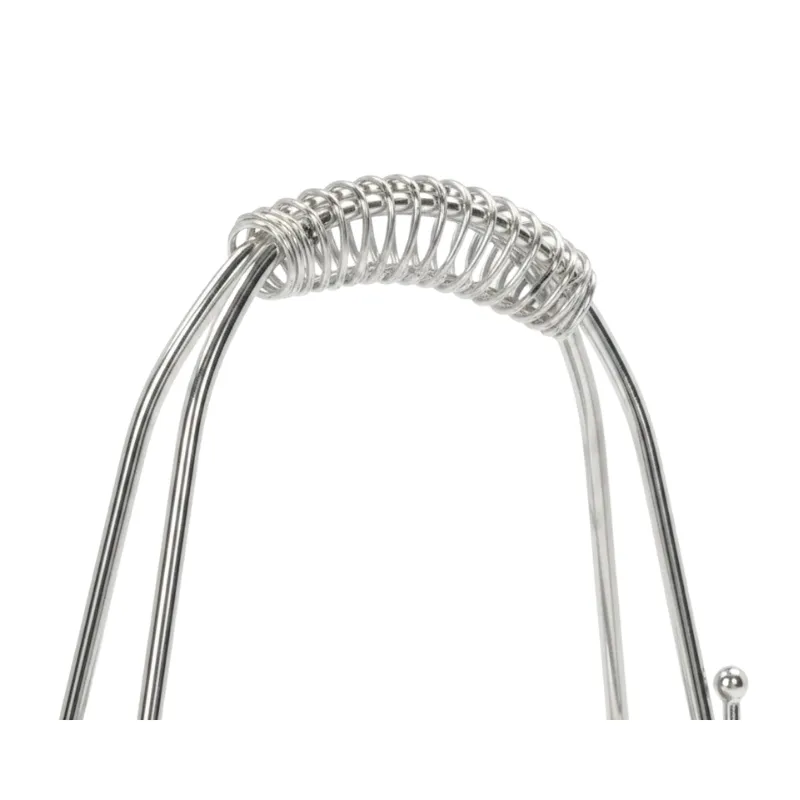 Carbonera pequeña para cachimba en acero inoxidable con soporte para pinzas y diseño compacto agarre