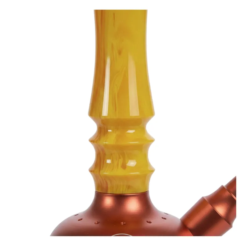 Mr Shisha Rocket 2.0 Edición España de 41 cm con mástil efecto resina y base de cristal mástil