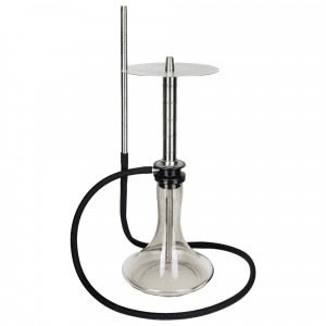 Cachimba Tempus Hookah griega de acero inoxidable con purga por las grecas
