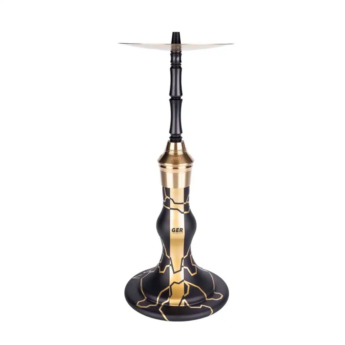 Cachimba AEON GerCollector Edition 4 Lounge edición coleccionista alemana inspirada en el Porsche 991 GT3 RS con base de indicador de tanque y acero inoxidable V2A en The Good Shisha