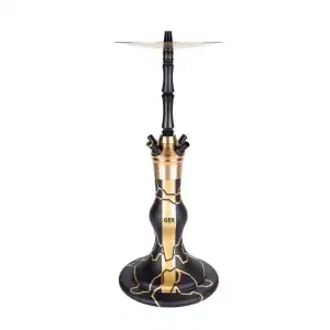 Cachimba AEON x GerCollector Edition 4 Premium edición coleccionista alemana inspirada en el Porsche 991 GT3 RS con base de indicador de tanque y acero inoxidable V2A en The Good Shisha
