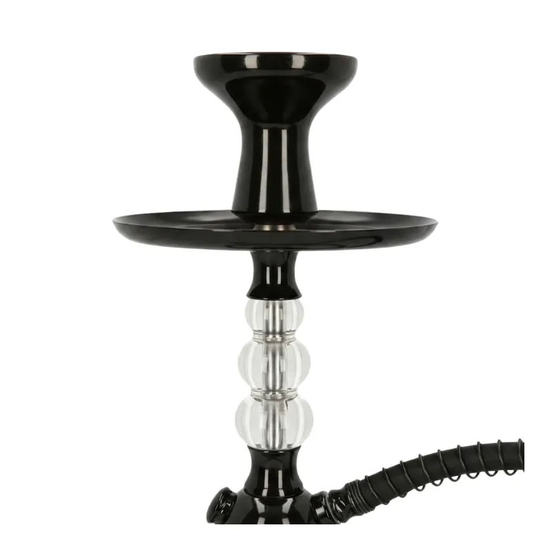 Cachimba El Badia Celeste en acero inoxidable y aluminio con purga mejorada mastil