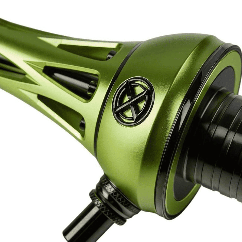 Cachimba Blade Hookah One M Limited Edition Lime rusa con plato ajustable a presión y purga 360°