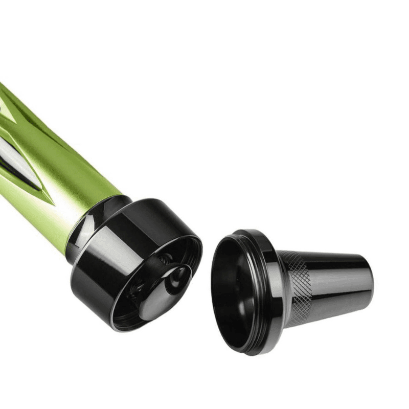 Cachimba Blade Hookah One M Limited Edition Lime rusa con plato ajustable a presión y purga 360°