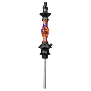 Cachimba Regal Hookah Joker Epoxy Purple en acero inoxidable y aluminio aeroespacial
