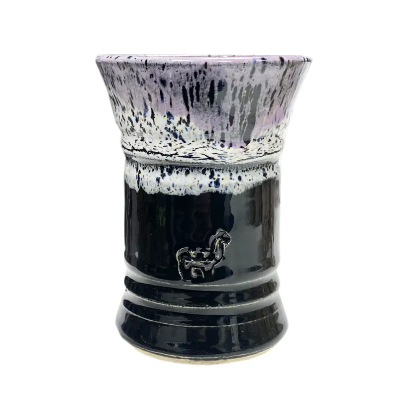 Cazoleta Alpaca Kilo Bowl con paredes gruesas y estría refrigerante hecha a mano limited run