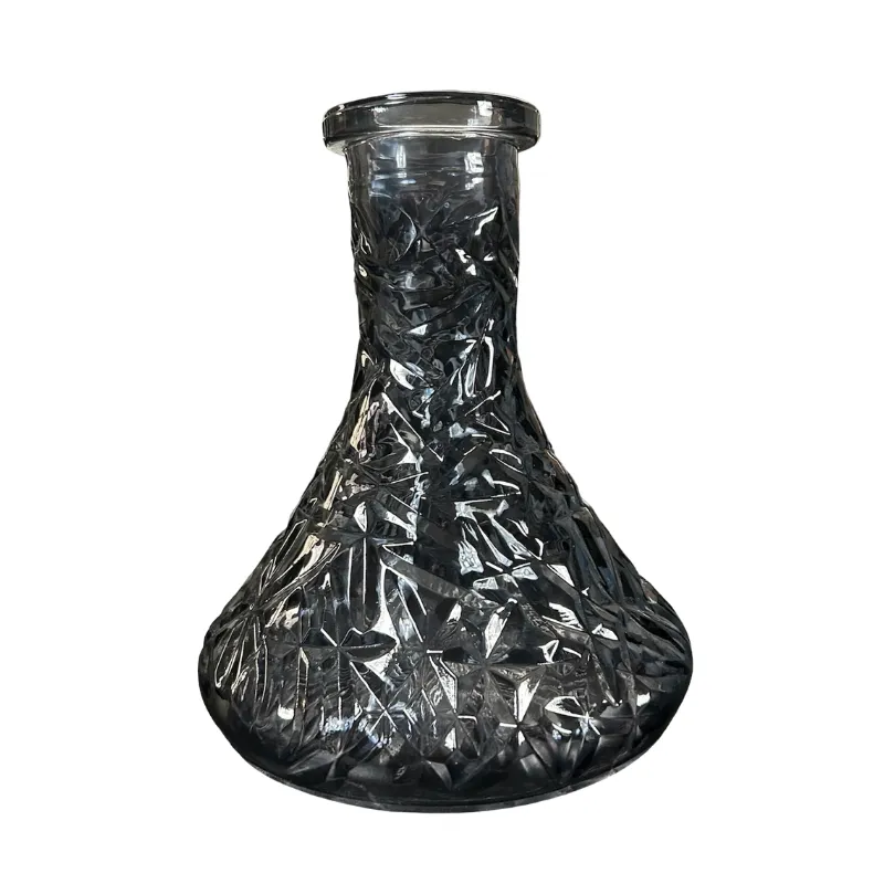 Cachimba Diavla x Dionibi edición limitada 250 unidades del modelo Turbo Mini de 38 cm en acero inoxidable V2A y poliacetal con purga Up-Down vertical, difusor regulable y base tallada en The Good Shisha