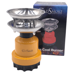 Hornillo de gas Cold Smoke portátil para encender carbones naturales en cualquier lugar