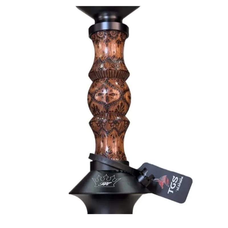 Cachimba Regal Hookah Joker Eye Art pintada a mano con motivos egipcios