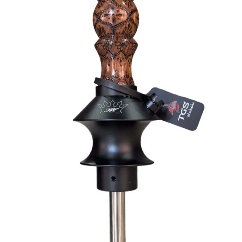 Cachimba Regal Hookah Joker Eye Art pintada a mano con motivos egipcios