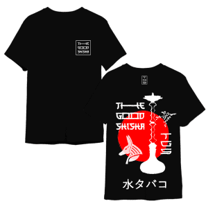 CAMISETA BLACK OVERSIZE BERSHKA X TGS EDICIÓN LIMITADA