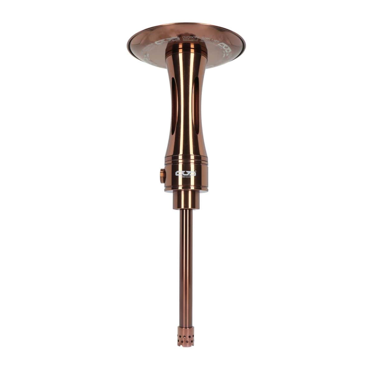 Cachimba OVO Limited Edition rusa de acero inoxidable con purga vertical flotante