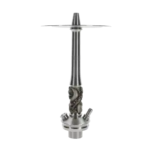 Cachimba Tyrant Hookah Dark Ritual S2 Steel rusa de acero inoxidable con purga diagonal