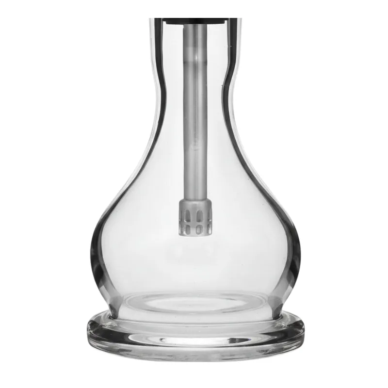 Cachimba Mamay Customs Flow Punch White rusa con estética de helado derretido en blanco, acero inoxidable y poliacetal