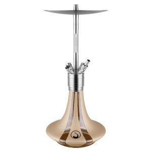 Cachimba Steamulation Ultimate de acero inoxidable V4A con Dual Connection System