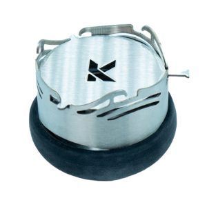 Gestor de calor K-Lada SOCK con calcetín de goma térmica y gestor de aluminio con tapa para cachimba